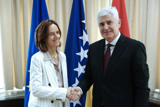 Zamjenik predsjedatelja Doma naroda PSBiH dr. Dragan Čović primio u nastupni posjet veleposlanicu Kraljevine Španjolske u BiH